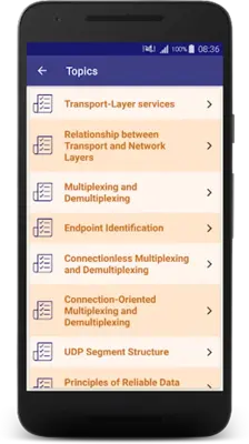 Computer Networks android App screenshot 6